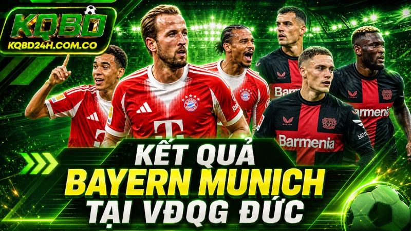 Kết quả bóng đá Bayern Munich tại VĐQG Đức